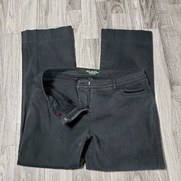 (3/$35) Brooks Brothers Stretch Cropped Grey Pants - Picture 5 of 12